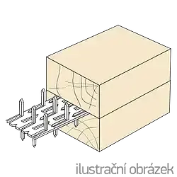 Styčníková deska s hroty 35x84x1,5 oboustranná - 2