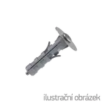 Hmoždinka plastová s kuželem HPK-S se šroubem M4, 8x40 mm, polyamid